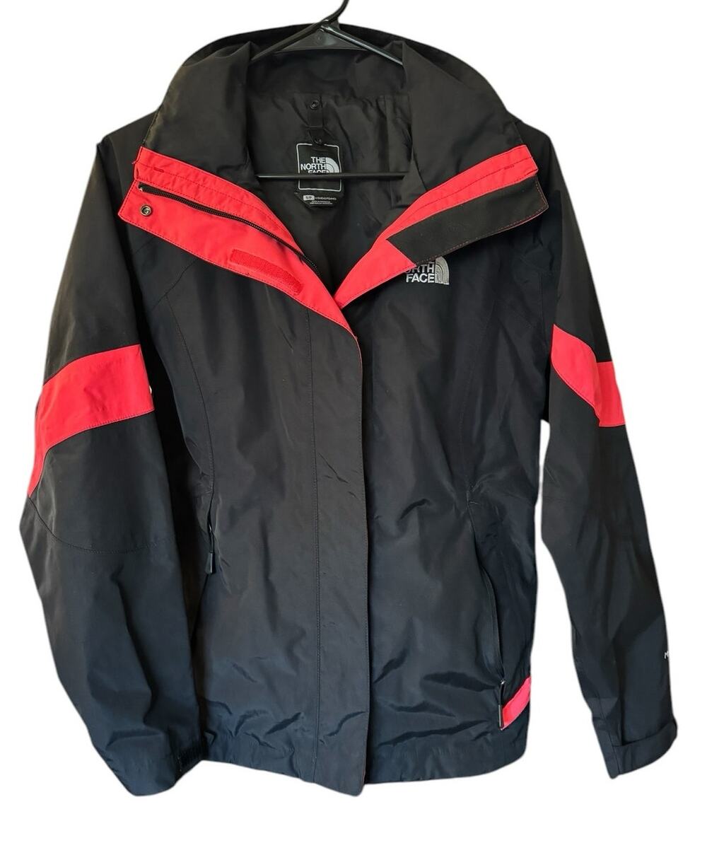 The North Face Women's SP Black / Pink HyVent Winter Waterproof warm Jacket